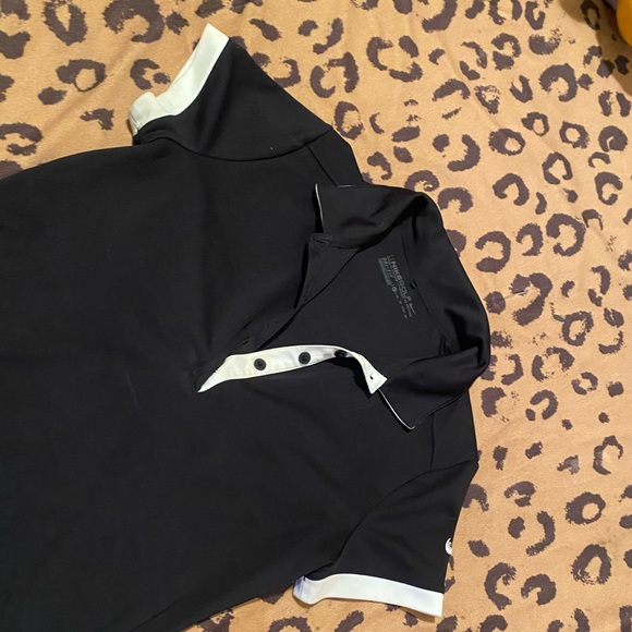 Nike black and white button up - Picture 4 of 4